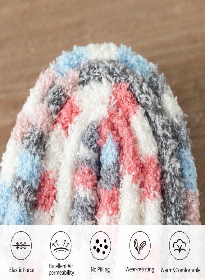 Premillow Womens Fuzzy Socks Fluffy Socks Women Winter Cozy Sock Warm Slipper Home Sleeping Sock for Women - Image 4